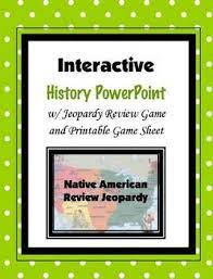 Native American Review Jeopardy Powerpoint Jeopardy Powerpoint Powerpoint Games Powerpoint