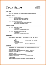 Resume examples see perfect resume samples that get jobs. Sample Simple Resume Download For Job Application Free Letter Format Hudsonradc