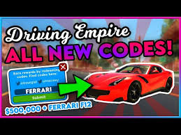 All roblox driving empire codes that are valid are listed below: Bolos An Easy Way To Get More Cash At Driving Empire