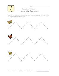Trace Zig Zag Lines Worksheet Kids Learning Station Tracing Worksheets Preschool Tracing Lines Planet Coloring Pages