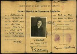 Cette carte peut être reliée au. Dp Identity Card French Occupation Zone E Guide Arolsen Archives