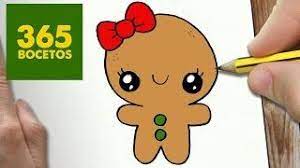 Como Dibujar Kawaii 365 Bocetos Como Dibujar Un 365bocetos Para Navidad Paso A Dibujos Kawaii Dibujos Kawaii Faciles Dibujos Kawaii 365