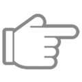 👆 backhand index pointing up emoji meaning. White Right Pointing Backhand Index Emoji