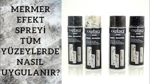Cadence Mermer Efekt Spreyi Ahsap Deri Cam Fayans Ve Kumas Yuzeylere Uyguladik Youtube Deri Dekorasyon Elisleri Youtube