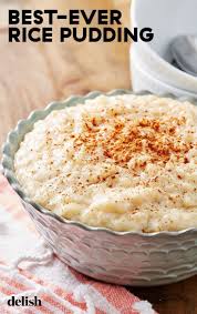 Rice Pudding In 2020 Easy Pudding Recipes Easy Puddings Holiday Baking Desserts