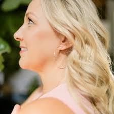 Large Gold Hoop Earrings • 2 Inch Thin Gold Hoop Earrings • 14K Gold Filled  Threader Hoop Earrings • Smooth or Hammered Finish Hoops