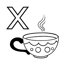 Abc beginning sound uppercase coloring pages. Portuguese Letter X Coloring Pages Print And Online Free