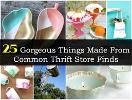 Even just a few shopping trips can score you a coupon worth if you thrift enough, a day will come when you stumble on an incredible find that you didn't even know you wanted. 25 Gorgeous Things Made From Common Thrift Store Finds