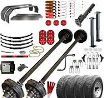 TK Trailer Parts Kit for 14K Tandem Axle Gooseneck Trailer Blueprint 26XT —  26ft.L x 102in., Model# MP26XTKT