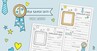 Kiedy złożyć tacie życzenia na dzień ojca? Niespodzianka Na Dzien Taty Uzupelnianka Do Druku 321startdiy