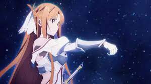 Find funny gifs, cute gifs, reaction gifs and more. Pin By Whitenova On Sword Art Online Sword Art Online Asuna Sword Art Online Wallpaper Sword Art Online Kirito