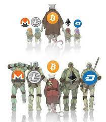 Bitcoin S Ninja Turtle S All Grown Up Bitcoin Happy Memes Cryptocurrency