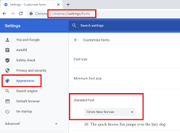 Hi, my default browser is internet explorer but i wanna chage it to google chrome,please help me. How To Change The Default Font In Chrome Edge Firefox Browser