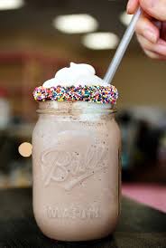 Sprinkles And Cream For A Milkshake How Fun Best Milkshakes Yummy Drinks Food