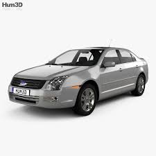 3d Model Of Ford Fusion Sel 2006 Ford Fusion 3d Model Ford