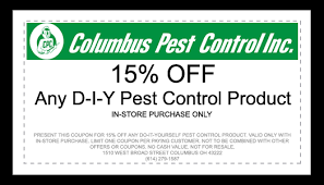 Conditions for using the do your own pest control coupon. Do It Yourself Columbus Pest Control Inc