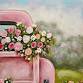 Pink on Parade Painting