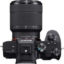 Sony Alpha A7 Iii Mirrorless Video Camera With Fe 28 70 Mm F3 5 5 6 Oss Lens Ilce7m3k B Best Buy