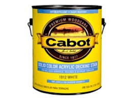 Clean colors attain rich wood tones. Cabot Solid Color Acrylic Deck Stain Consumer Reports