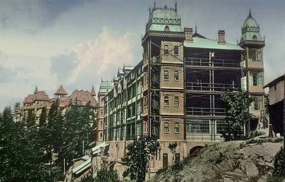 The_Mall Road, Simla, circa 1920s old photograph from our private collection Views of Simla. . #india #shimla #history