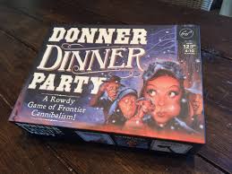 Try to determine who is a cannibal and survive! The Donner Dinner Party On Behance