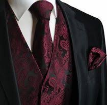 Black And Maroon Tuxedo Mens Vests Tuxedo Vests With Necktie Wedding Vests For Men Wedding Suits Men Black Burgundy Tuxedo Burgundy Vest