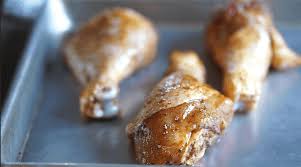 In a small bowl combine egg product and milk. Easy Baked Chicken Leg Drumsticks Chicken Leg Recipe The Kitchen Girl