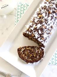 German Chocolate Cake Roll Chocolate Roll Cake Cake Roll Recipes Desserts