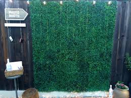 Artificial grass is extremely versatile and can be laid on a wide variety of surfaces, from soil to wooden deckings and concrete. Fake Grass Squares From The 99 Only Store Make A Great Inexpensive Photo Backdrop Make A Sign And Hang An O Grass Backdrops Diy Backdrop Diy Photo Backdrop