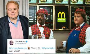 Many folks should know the argument that casting a movie without any diversity is going to bring up, but from a certain standpoint, one can reasonably argue the point that in coming to america there had to be a pretty big diversity of faces, and not just white and black diversity since new york is a pretty big. Louie Anderson Surprised After Eddie Murphy Claims He Was Forced To Hire Him For Coming To America Daily Mail Online