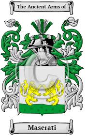 From the female first name diana, derived from the roman goddess of the hunt or from a medieval name meaning witch. Maserati Name Meaning Family History Family Crest Coats Of Arms
