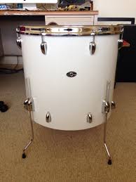 1970s Slingerland 18x20 Floor Tom White Gloss 20 Inch Diameter Huge Ebay White Gloss Vintage Drums Flooring
