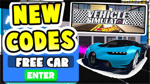 Do not forget to use them. New Vehicle Simulator Codes Free Op Cars All Vehicle Simulator Codes Roblox 2020 Youtube