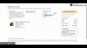 They even put gift cards on sale, so you can redeem a $15 amazon gift card using $12.75 worth of points. Amazon India Gift Cards Voucher Promotional Codes Ekewyfuny