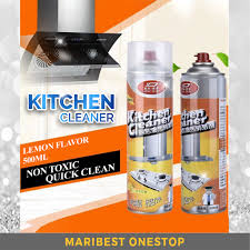 Orange cleaner is effective in cutting through grease, but be careful as it may not be safe for all surfaces. Du Er 500ml Multi Purpose Foam Kitchen Cleaner Spray Grease Stain Remover Shopee Malaysia