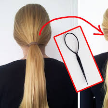 Hair Loop Dieses Haar Tool Ist Der Hammer Cosmopolitan Hair Loop Haar Styling Frisuren Lange Haare Geflochten