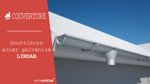 Reparation gouttière zinc leroy merlin. Gouttieres En Acier Galvanise Lindab Rainline Youtube