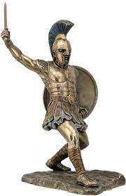 Hector With Sword Shield Statue Stu Home Aawu76232a4 In 2021 Greek Sculpture Greek Warrior Statue