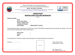 Selain itu siswa/siswi smk negeri 1. Doc Sertifikat Prakerin Smk Departement Sertifikat Praktek Kerja Industri Prakerind Tcomp Net Academia Edu