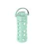 Glass Water Bottle with Handle from lifefactory.com