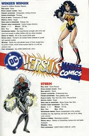 DC vs. Marvel Comics - Wonder Woman vs. Storm | Dc comics vs marvel, Marvel  heroines, Marvel vs dc