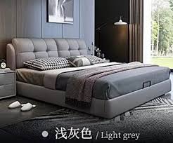 All lacquered white leather bedroom set in queen size. Modern Hotel Home Bedroom Furniture King Queen Gloosy Black Leather Pu Bed China Leather Bed Solid Wood Bed Made In China Com