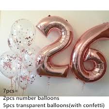 We did not find results for: 7pcs Lot Large Size 32inch Rose Gold Foil 26 Number Balloon With Confetti Adult Birthday Party Decor Anniversary Helium Supplies Ballons Accessories Aliexpress