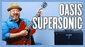 Oasis Supersonic Guitar Lesson Tutorial Youtube