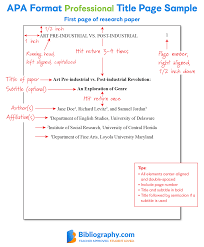 Apa does not specify a required font style, but they do recommend using one, consistent font throughout the document. Apa Title Page Elements And Format Bibliography Com
