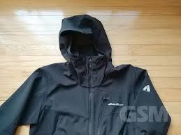 Eddie Bauer First Ascent Sandstone Shield Hooded Jacket Hooded Jacket Jackets Mens Jackets