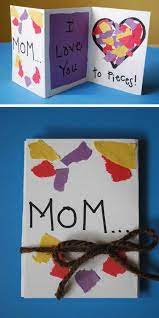 With mother's day fast approaching this is a great opportunity to have a go at card making and show your own mum how much you care by making a beautiful handmade card which will leave a lovely lasting impression on her special day. 16 Easy Mother S Day Cards For Kids To Make Mothers Day Crafts For Kids Easy Mother S Day Crafts Diy Mother S Day Crafts