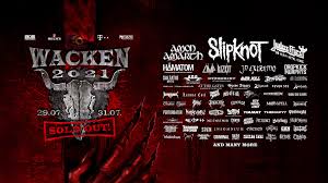 Wacken is a summer festival, but in northern germany that is not necessarily a guarantee for sunshine. Wacken Open Air Live Facebook