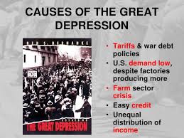 Section theme economic factors the great depression was caused by a combination of various economic problems and government policies. Great Depression