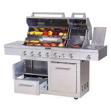 kitchenaid 6 burner dual chamber gas